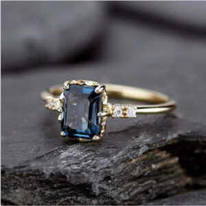 Micro-inlaid Crystal Zircon Ring Sweet French Style